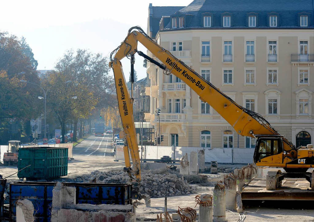 Der Rckbau der UB liegt in den letzten Zgen.