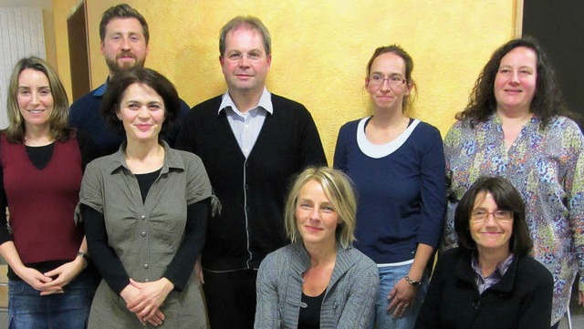 An der Julius-Leber-Schule gab es im F... Harald Wochner (Vierter  von links).   | Foto: hans-jochen voigt