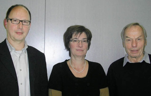 Christof Eckert, Beatrix Leppert,  Ber...o) fhren die Geschicke des Vereins.    | Foto: csi