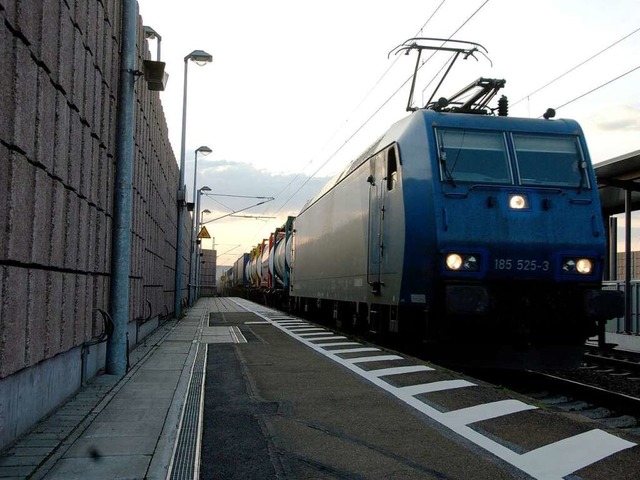 Lrmschutz &#8211; ein heies Eisen fr die Rheintalbahn.  | Foto: Langelott