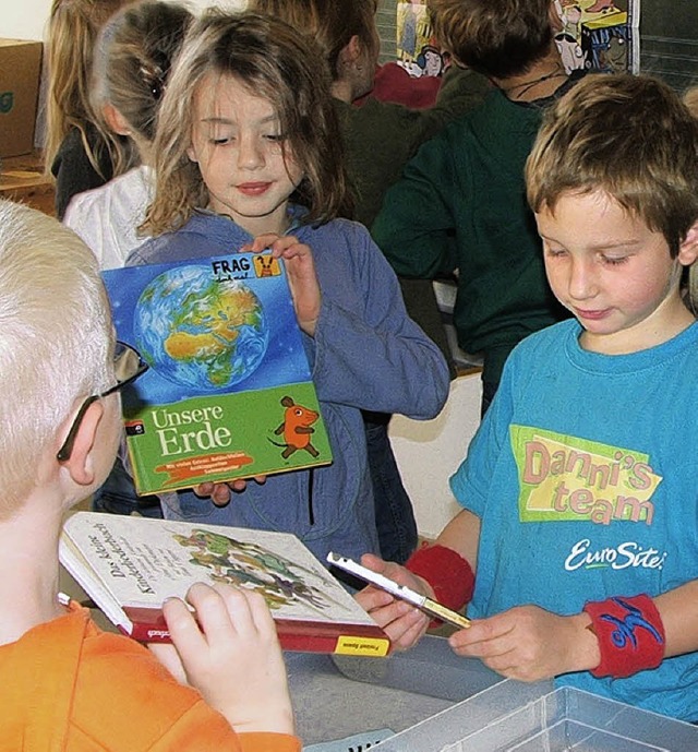 Die Lust am Lesen wird an der Karl-Tschamberschule vielfltig gefrdert.   | Foto: Alexandra Wehrle