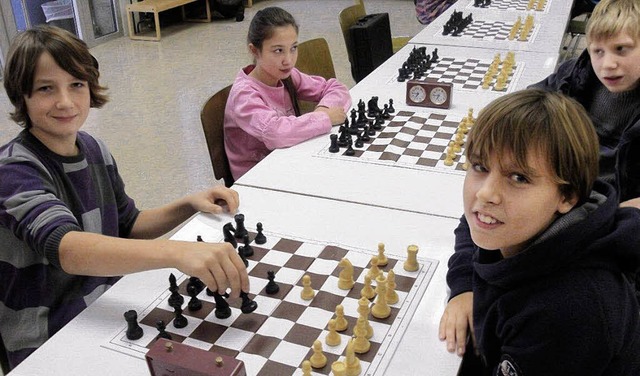 &#8222;Alle kleine Kpsele&#8220;: Jul...ufenburger Duell mit   Julian Bahner.   | Foto: Reinhard Herbrig