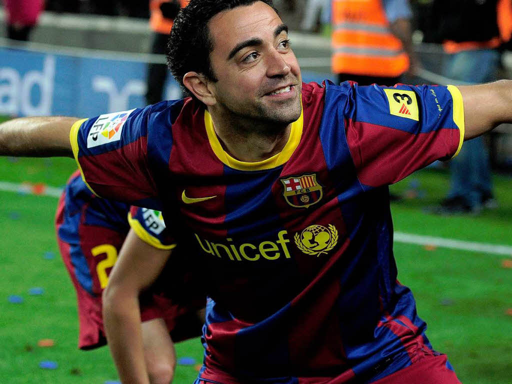 Nominiert als Spieler des Jahres: Xavi Hernandez vom FC Barcelona