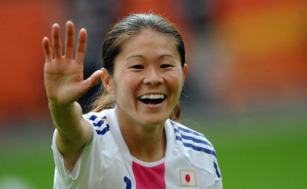 Nominiert als Spielerin des Jahres: Homare Sawa, INAC Kobe Leonessa