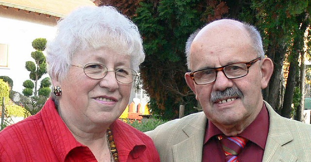 Seit 50 Jahren ein Paar: Gerlinde und Dietmar Decker   | Foto: dieter fink