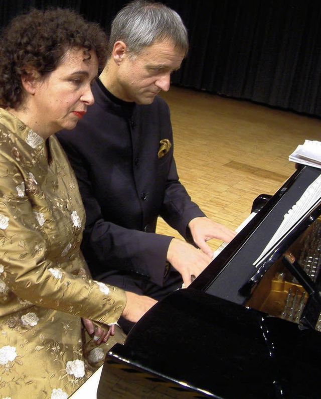 Ein denkwrdiges Konzertereignis:  Yaara Tal und Andreas Groethuysen im Kursaal   | Foto: R. Frey