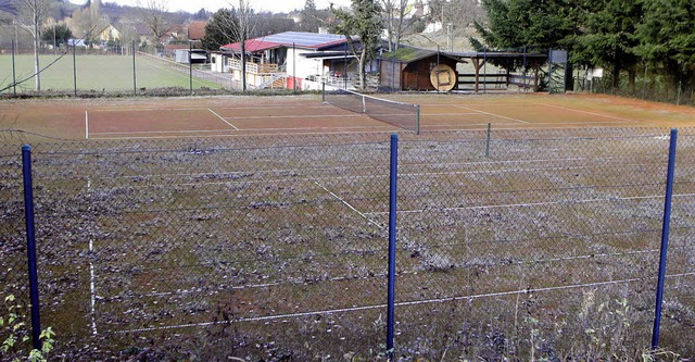 Aus und vorbei die Tennisabteilung lst sich auf.   | Foto: heidi fssel