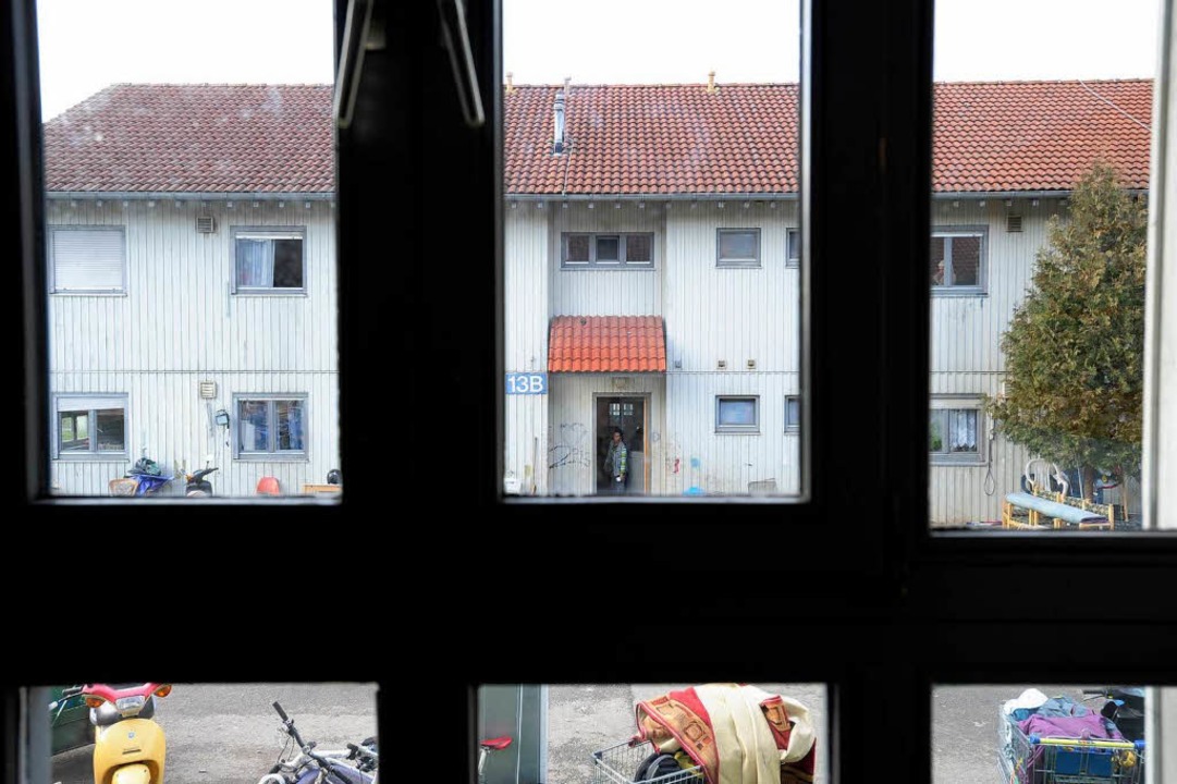 Aussicht auf mehr Rume: Neben dem Fl...et Nord sollen bald  Container stehen.  | Foto: Ingo schneider