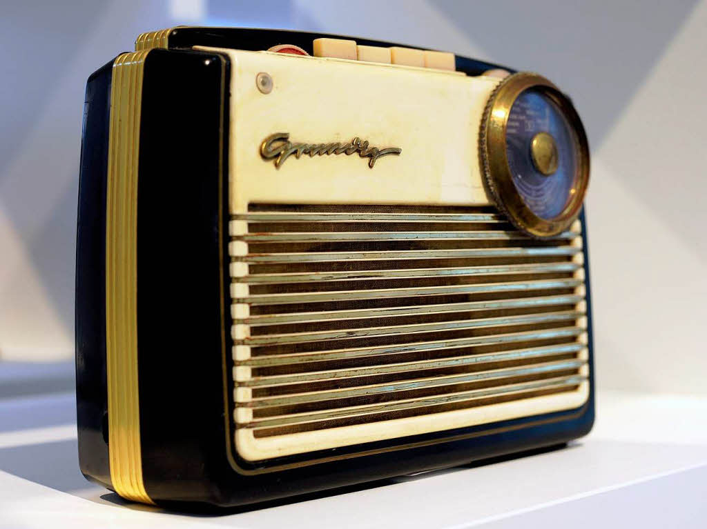 Kofferradio Boy, Grundig, 1949.