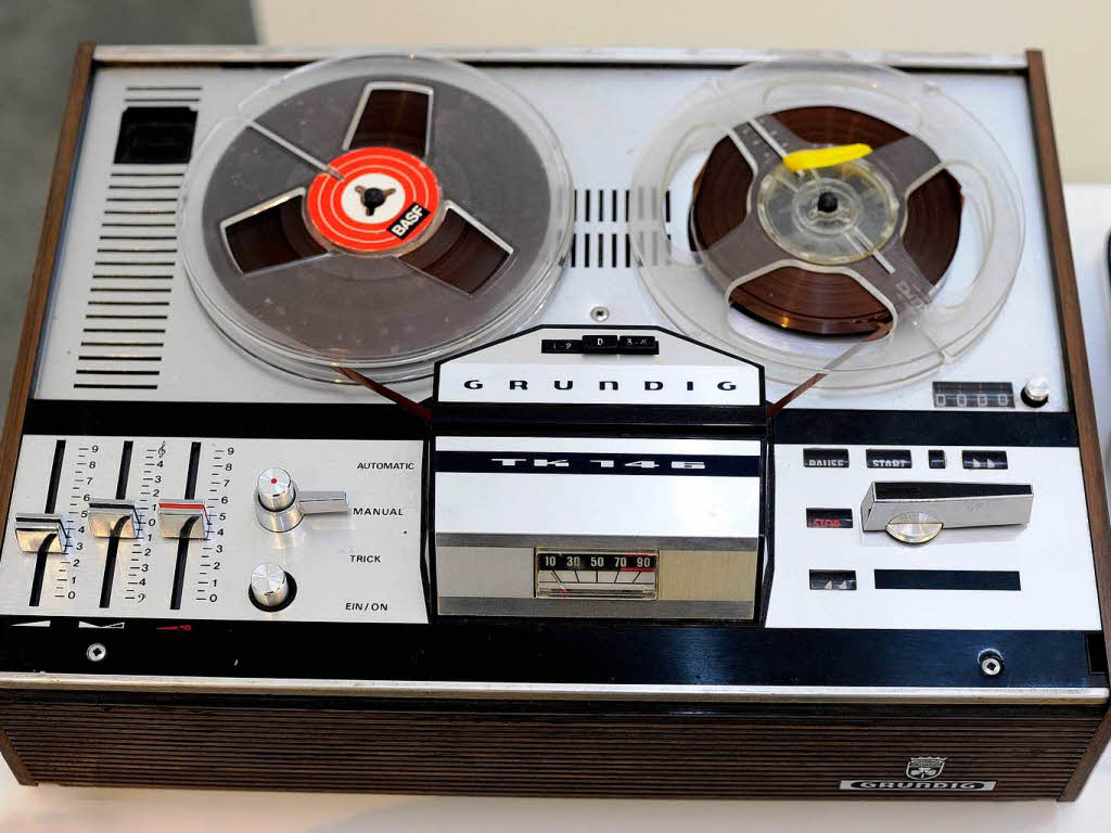 Tonbandgert TK 146, Grundig, 1970er Jahre.