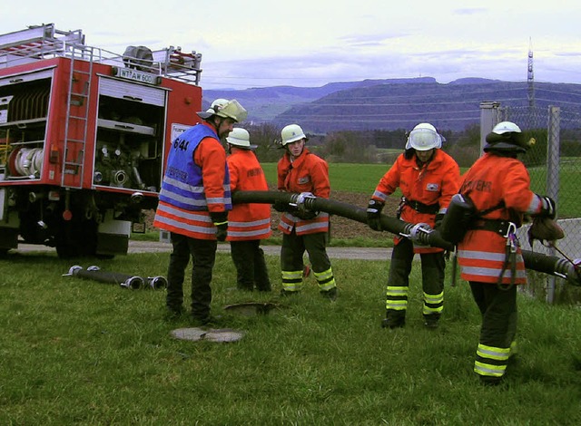 Fnf Einstze und zwlf Proben absolvi...abteilung Rotzel im vergangenen Jahr.   | Foto: Archivfoto: Anja Eckert