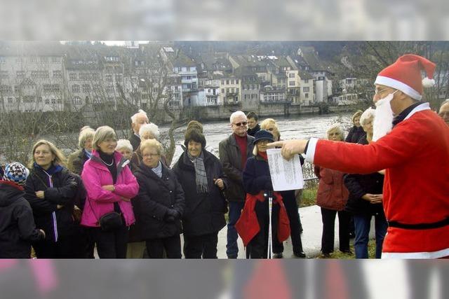 Der Nikolaus fhrt selbst