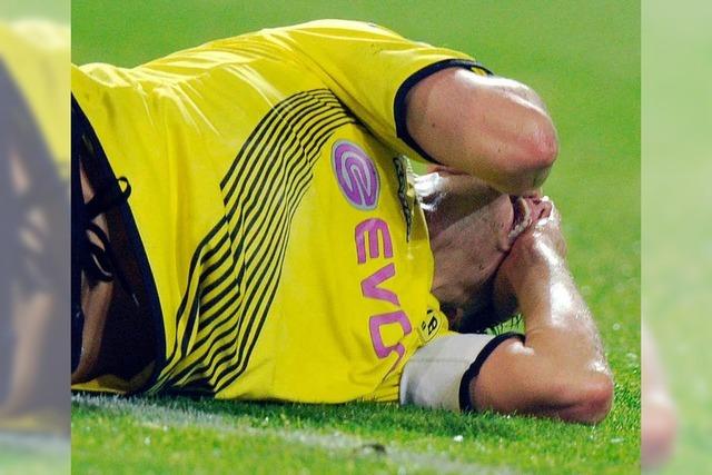 Dortmund ganz raus – Kehl im Gesicht verletzt