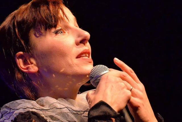 Fotos: Meret Becker in Lrrach
