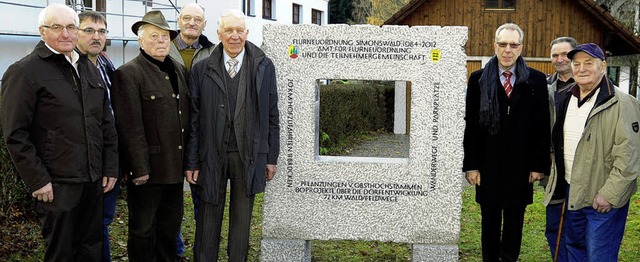 Sie fhren die Teilnehmergemeinschaft ... Scheer, Ludwig Trenkle, Albert Weis.   | Foto: horst dauenhauer