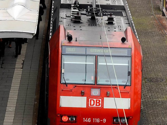 Mehr Platz fr Pendler will die Bahn s...auf fnf Doppelstockwagen vergrert.   | Foto: ingo schneider