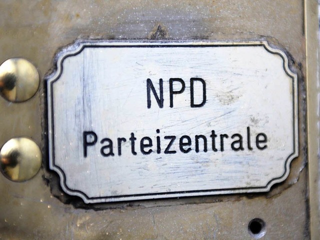 Kommt das NPD-verbot?  | Foto: dapd