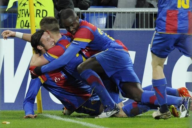 Fotos: FC Basel schlgt Manchester United mit 2:1