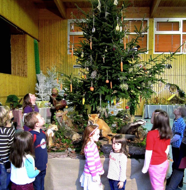 Die Weihnacht der Tiere war ein besond...tag in der Nordweiler Herrenberghalle.  | Foto: Reiner Merz
