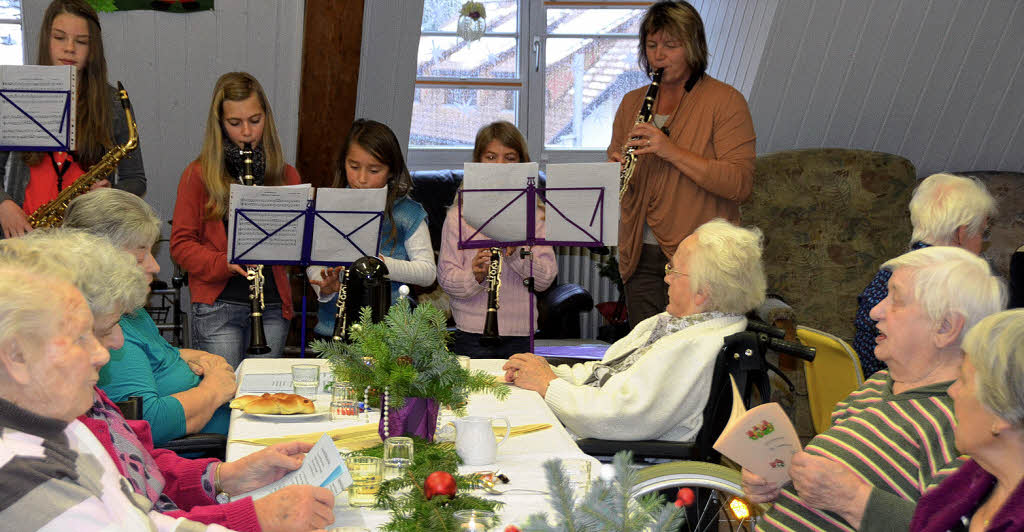 Adventsfeier für Senioren Bonndorf Badische Zeitung