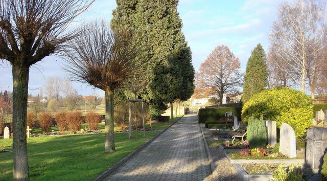 Auch auf dem Blansinger Friedhof soll es Urnenwahlgrber geben.   | Foto: BZ