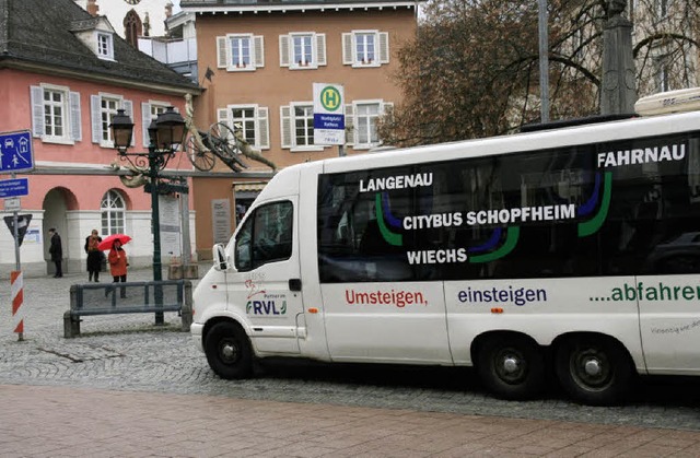 Eichen, Enkenstein und Krnberg drfen...ig kommt der Citybus auch in ihr Dorf.  | Foto: Marlies Jung-Knoblich