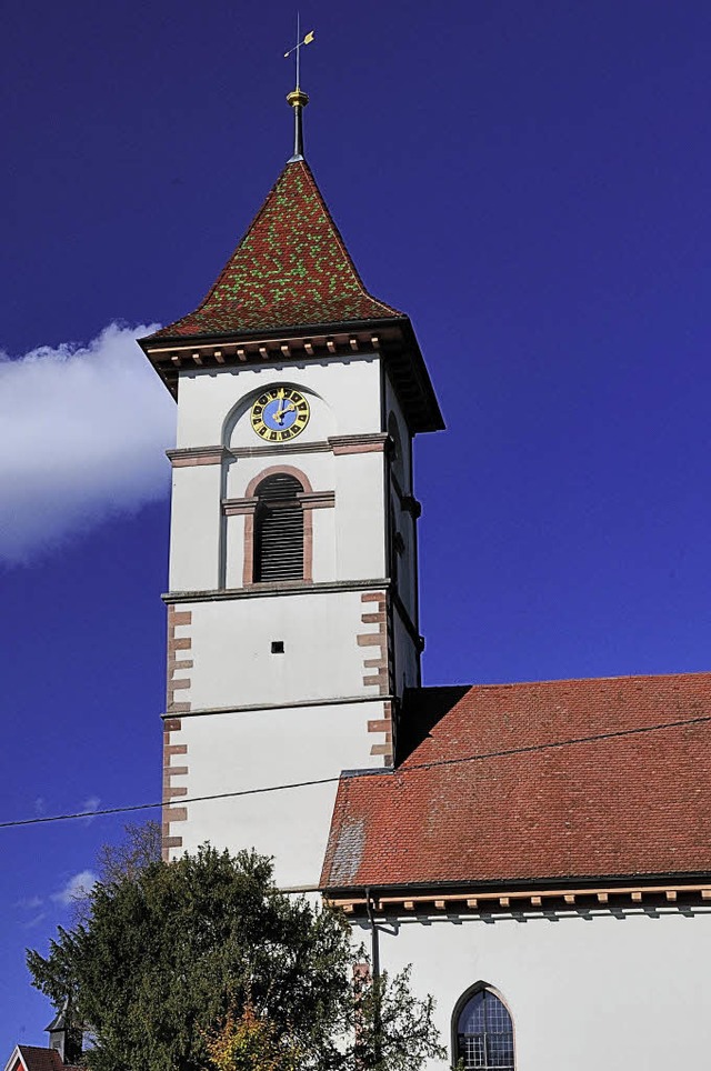 Kirche in Malterdingen. Wahrscheinlich...einen wesentlich lteren Vorgngerbau.  | Foto: Klaus Fehrenbach