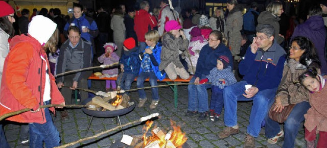 Die Einladung des Werberings Kandern, ... die Besucher am Donnerstag gerne an.   | Foto: Mink