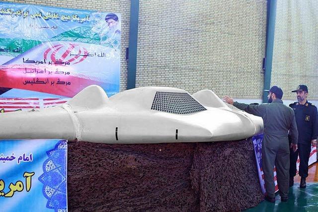Iran präsentiert US-Drohne