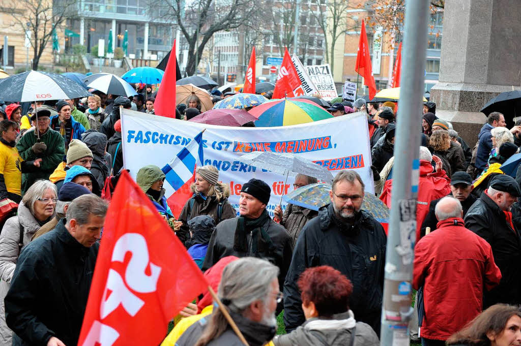 Ein bunt gemischtes Spektrum gegen Rechts