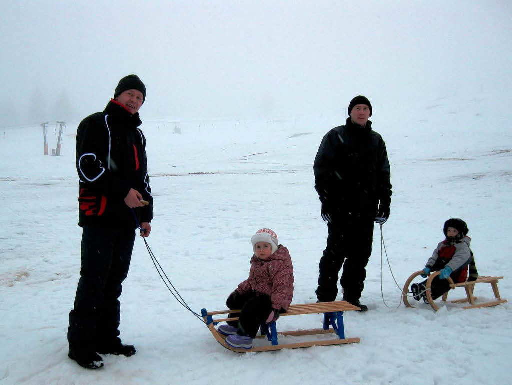 Saisoneröffnung am Feldberg. Saisoneröffnung am Feldberg.