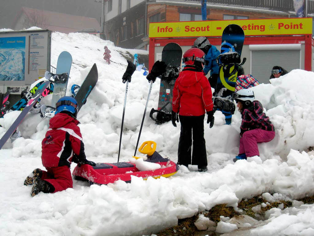 Saisoneröffnung am Feldberg. Saisoneröffnung am Feldberg.