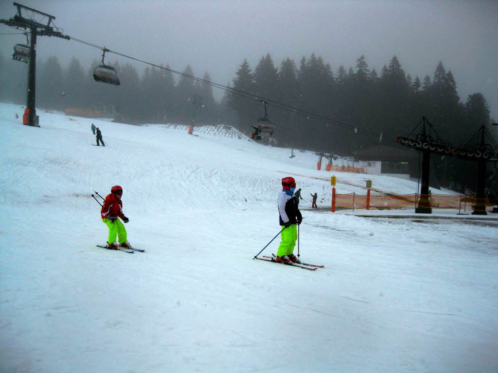 Trotz schlechten Wetters, gastierten 650 Wintersportler am vergangenen Samstag auf dem Seebuck, Feldberg. Trotz schlechten Wetters, gastierten 650 Wintersportler am vergangenen Samstag auf dem Seebuck, Feldberg.