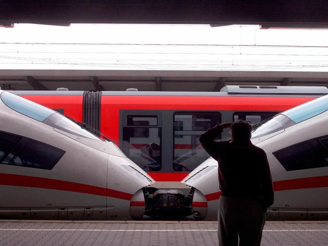 Der perfekte Fahrplan scheitert am unvollkommenen Bahnnetz  | Foto: Verwendung weltweit, usage worldwide