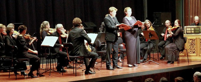 Bachs geistliche Dialogkantaten waren ...nkt eines beglckenden Konzertabends.   | Foto: Matthias Weber