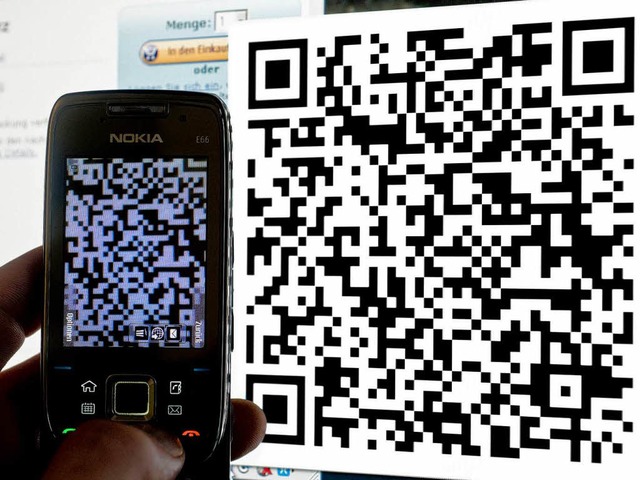 QR-Codes zeigen verschlsselte Informationen an  | Foto: dpa