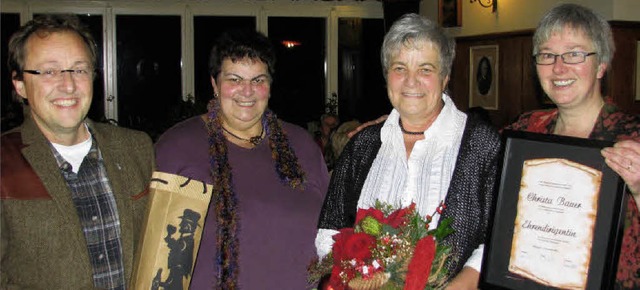 Freuten sich gemeinsam ber die Ernenn...nde), Christa Bauer und Regina Efinger  | Foto: Rolf Abietz