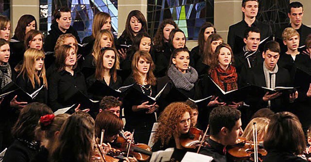 Schiller-Gymnasium Weihnachtskonzert H...eit Dreifaltigkeitskirche Werner Oelbe  | Foto: Schiller-Gymnasium