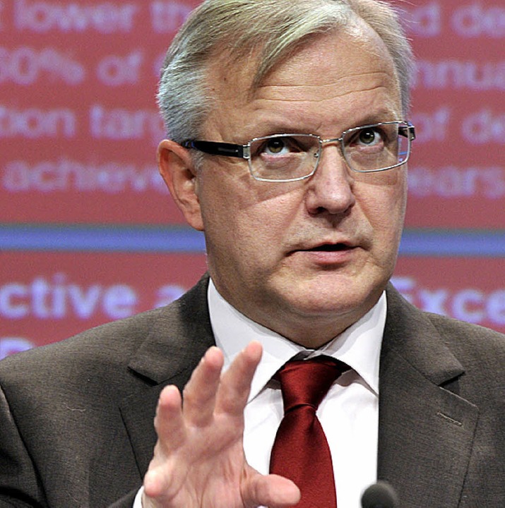 Olli Rehn will durchgreifen.   | Foto: AFP