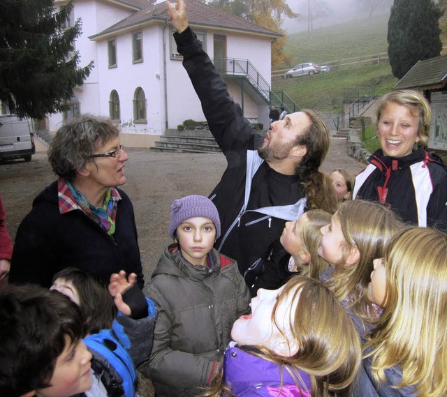 Christophe Mayer, der zweisprachige Na...yburger (links) und Lilian Steinicke.   | Foto: privat