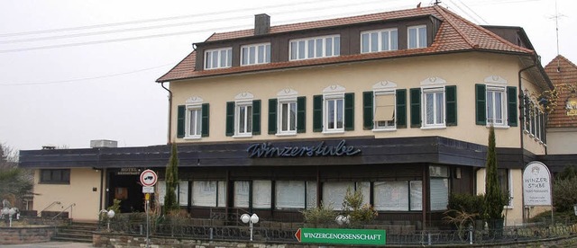 Die Winzerstube in Ihringen wird  umge...und durch einen Hotelkomplex ergnzt.   | Foto: Gerold zink