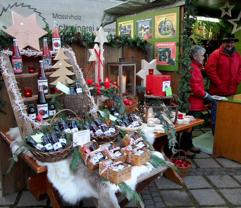 Der Weihnachtsmarkt in Oberprechtal