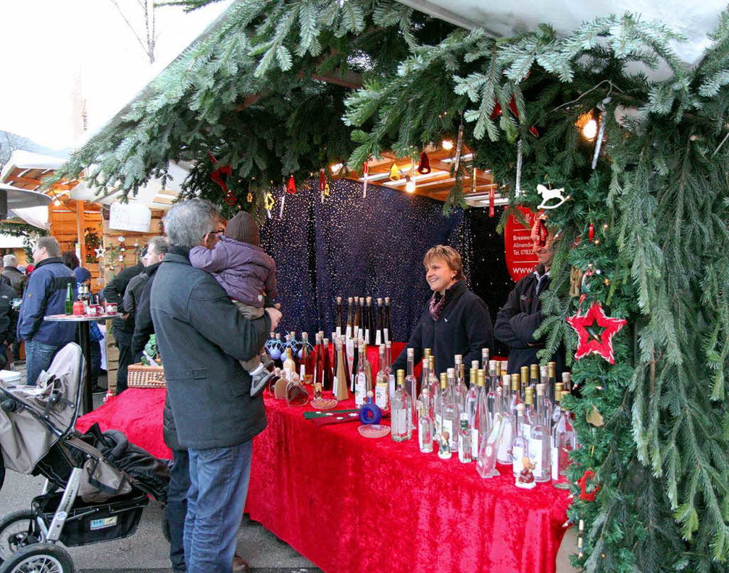 Der Weihnachtsmarkt in Oberprechtal