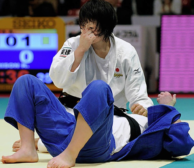 Zwei Judokas  | Foto: afp