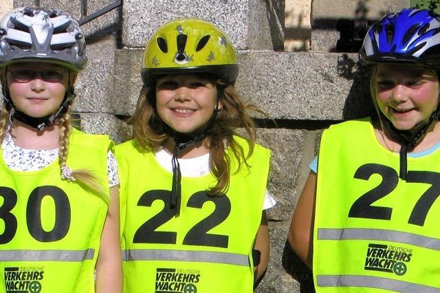 Stolz ber den Fahrradfhrerschein