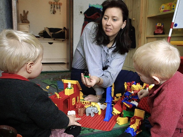 Auch 2012  sind die   Kinderbetreuung ...onen Euro Landeszuschuss gerade recht.  | Foto:  DDP Nachrichtenagentur