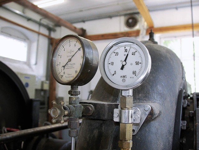 Unter Druck: Die Turbinen des Wasserkr...ie Ertragslage der Betreiber negativ.   | Foto: dirk sattelberger