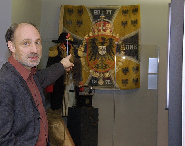 Museumsleiter Markus Moehring in der D...sollen das Hau noch bekannter machen.   | Foto: Archivbild: Trenz
