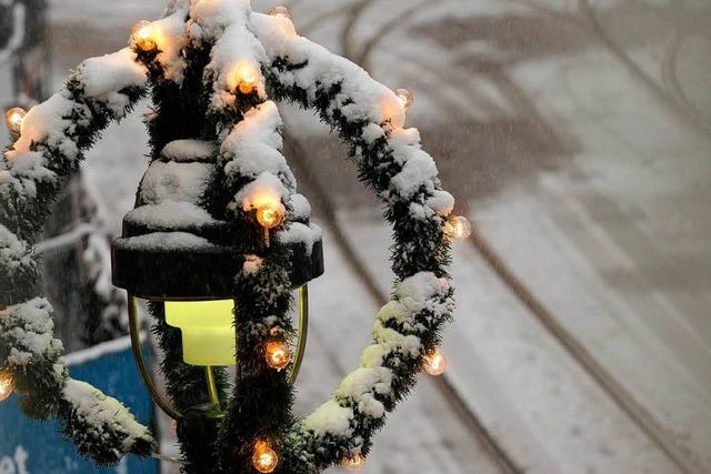 Kommt der Schnee zu Weihnachten?