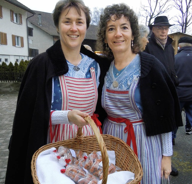 Natrlich durfte auch die Schleitheime...racht unterwegs waren gerne abgekauft.  | Foto: Binner-schwarz